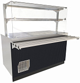 Прилавок-витрина Abat ПВВ(Н)-70Е-07-НШ (море, волна)