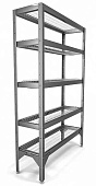Стеллаж кухонный Hessen СТР-1,6*12/3+2 оц.