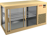 Витрина холодильная HICOLD VRL 1300 R Beige
