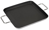 Сковорода-гриль квадратная Luxstahl (280х280 мм, антиприг. покрытие)
