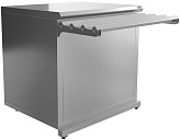 Прилавок нейтральный Luxstahl ПН-800 Premium (нерж.)