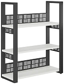 Стеллаж открытый КОБОР SО3-60/36 black/premium