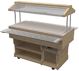 Салат-бар тепловой Gastrolux WoodLine ТМ-127/ПК/W