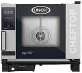 Пароконвектомат UNOX XEVC-0511-E1LM-LP (левая дверь) купить по низкой цене в Красноярске | Комплекс Трейд.