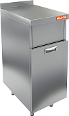 Мусорный бак HICOLD НБММБ-4/6БВ (+100мм столешница)
