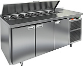 Стол для салатов HICOLD SL1-111SN (1/3) (с крышкой)
