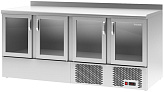 Стол холодильный POLAIR TDi4-G с бортом