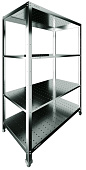 Стеллаж кухонный Restoinox СТПП-6/4
