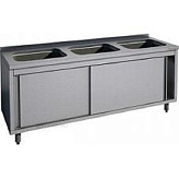 Ванна моечная Gastrolux ВМ3-186/54К/Pr