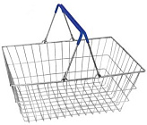 Корзина покупательская Корбис SB20-ZN синяя