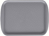 Поднос Luxstahl 330х260 мм светло-серый