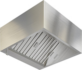 Зонт вытяжной коробчатый Restoinox ЗВПК-25/08