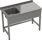 Ванна моечная одинарная бизнес Simeco ВМ1ЕЛ1306