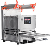 Запайщик лотков Hualian HL-95A (уголок для открывания, таймер, под стакан d 150 мм)