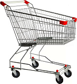 Тележка покупательская Корбис STA080-BX