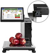 Весы с печатью этикеток МАССА-К MK_S2L