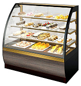 Витрина кондитерская Chilz VETE LUX 130 шоколад, венге мали