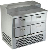 Стол холодильный для пиццы Техно-ТТ СПН/П-126/04-1007