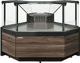 Витрина холодильная Carboma GC111 VV-5-1 1010 (динамика, без боковин)