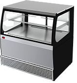 Витрина холодильная Марихолодмаш Veneto VSK-0,95 нерж. (кассовая)