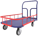 Тележка платформенная с бортами RUSKLAD ТПБ 6 (800x1200) d200мм