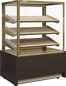 Витрина хлебная Carboma KC70 N 0,9-2 LIGHT (без стекла Сube)