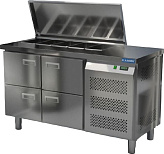 Стол холодильный для салатов КАМИК СОН-041483К