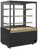 Витрина нейтральная Carboma KC70 N 0,9-1 LIGHT (версия 2.0) (9005) (Cube 2)