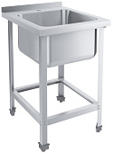 Ванна моечная Пищевые Технологии Стандарт ВМОцб1-500СНК с бортом