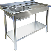 Стол приставной к посудомоечной машине Техно-ТТ СПМ-523/607/ЛевКр