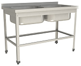 Ванна моечная Restoinox ВМЦ-2/12/6-БО-ЭН