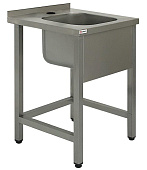 Ванна моечная одинарная бизнес Simeco ВМ1ЕП1406П