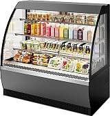 Витрина кондитерская Chilz VETE OFT 90 серый матовый, шлифованная нержавейка