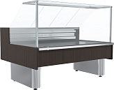 Витрина холодильная Carboma GC110 VV 1,5-1-1 (ВХСр-1,5 GC110) (динамика, выносной агрегат)