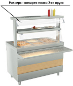 Козырек ATESY для полки 2-го яруса (800 мм) 317300