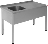 Ванна моечная одинарная бизнес Simeco ВМ1Е1207