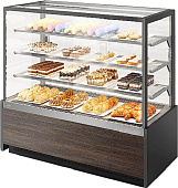 Витрина кондитерская Chilz VETE KUB 90  серый, венге мали