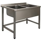 Ванна моечная двойная бизнес Simeco ВМ2EЛ1306